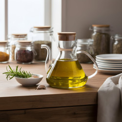 Glass Oil Dispenser Large